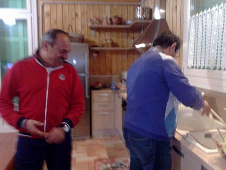 87° VAM-Vittorio divertito dalle battute del gruppo